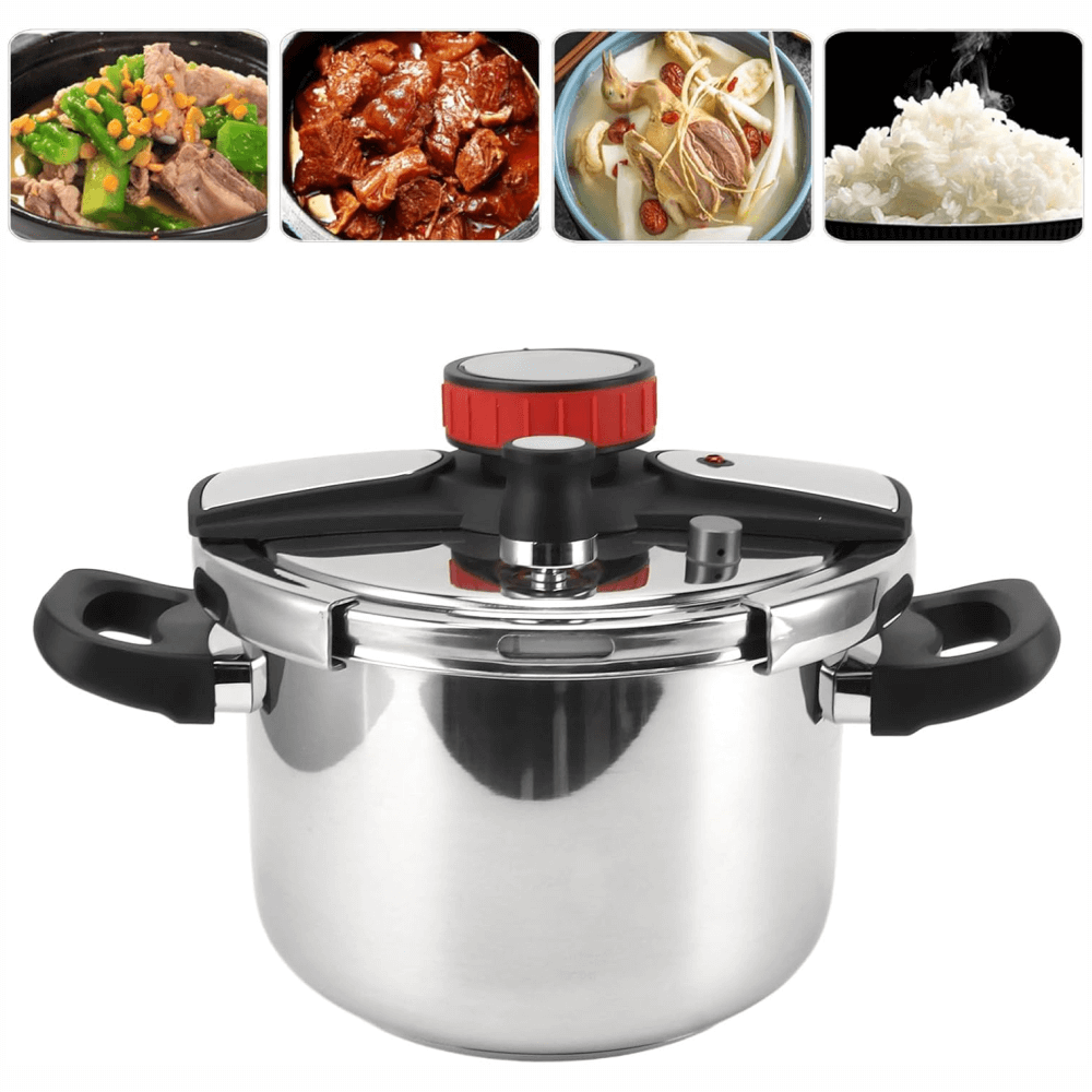 Olla A Presión Express Acero Quirurgico Cierre De Clip 7lts