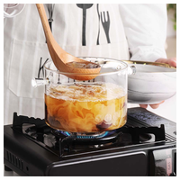Thumbnail for Olla Con Tapa En Vidrio Templado Transparente Moderna