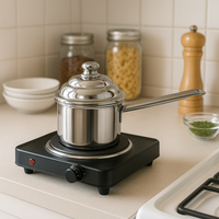 Thumbnail for Olla 700ml Acero Quirúrgico Con Tapa Inducción Pequeña