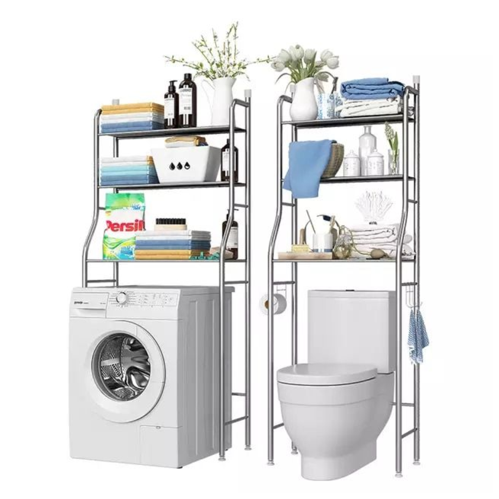 🛁Organizador Para Lavadora Y Baño Mueble Ahorrador De Espacio🧴🚿