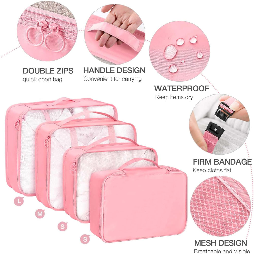 🧳✨Organizador De Ropa Para  Maleta De Viaje 7pcs🌍🚀