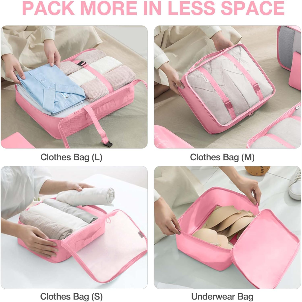 🧳✨Organizador De Ropa Para  Maleta De Viaje 7pcs🌍🚀