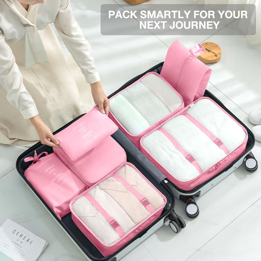 🧳✨Organizador De Ropa Para  Maleta De Viaje 7pcs🌍🚀