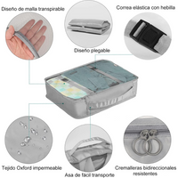 Thumbnail for 🧳✨Organizador De Ropa Para Viaje O Maleta Kit De 10 Unidades🌟🎒