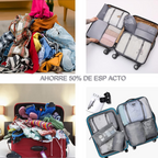 🧳✨Organizador De Ropa Para Viaje O Maleta Kit De 10 Unidades🌟🎒
