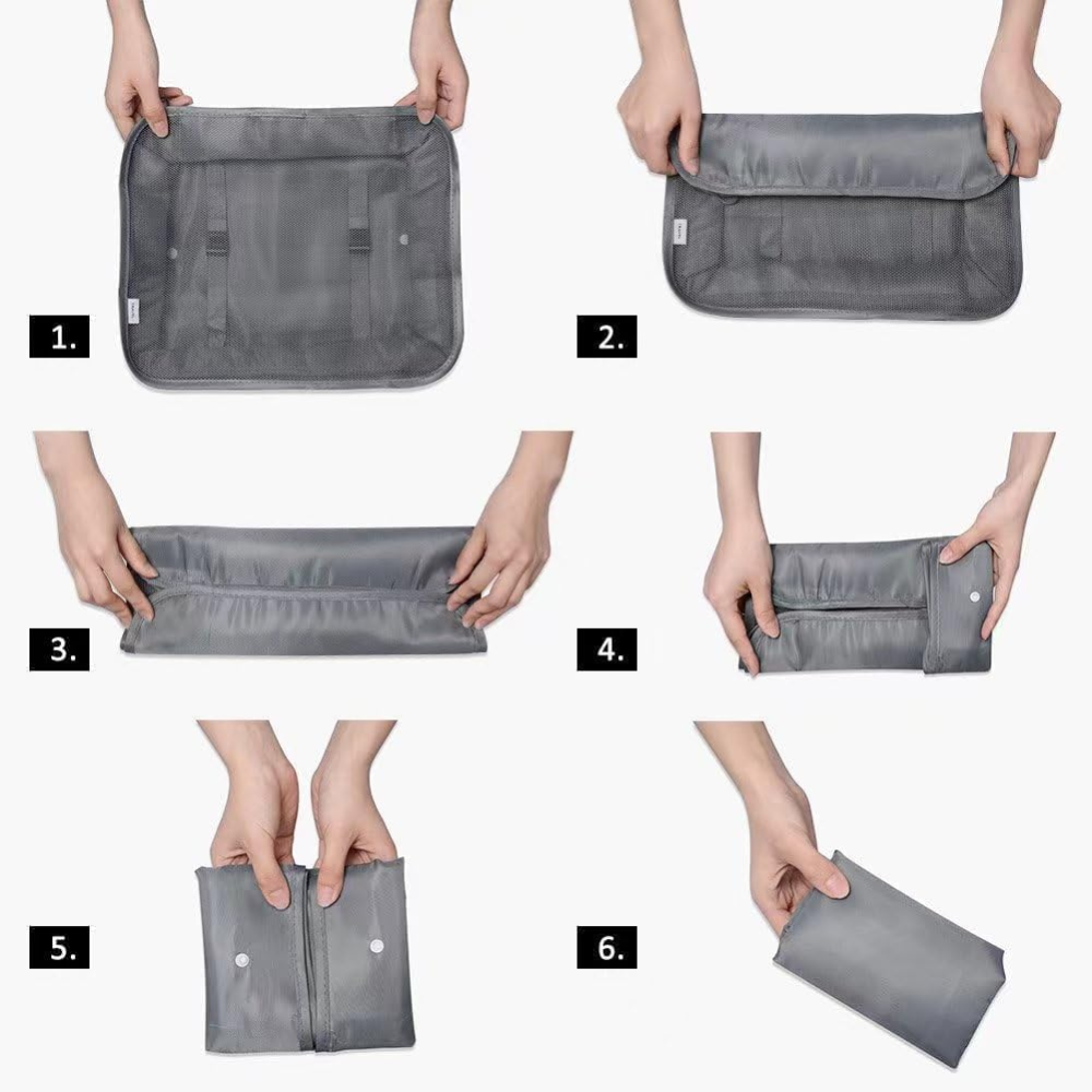 🧳✨Organizador De Ropa Para Viaje O Maleta Kit De 10 Unidades🌟🎒