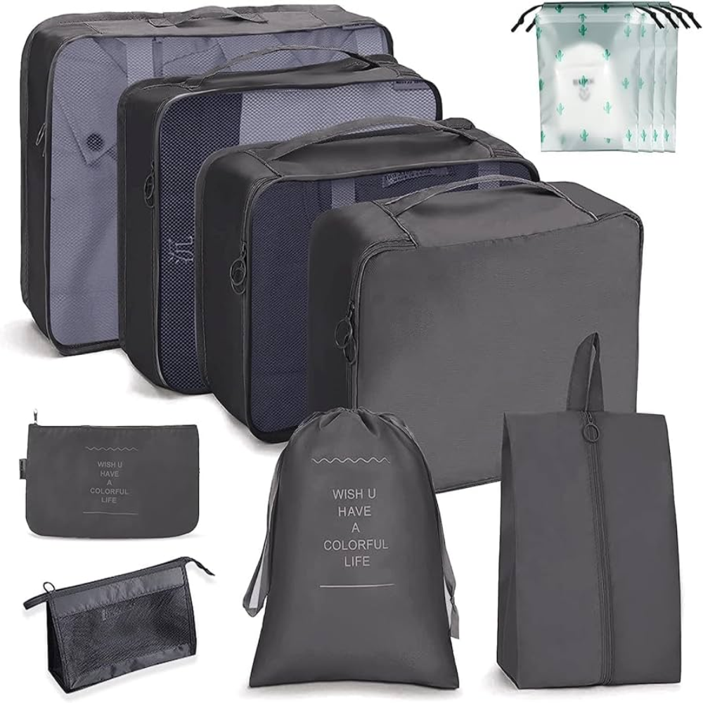🧳✨Organizador De Ropa Para Viaje O Maleta Kit De 10 Unidades🌟🎒