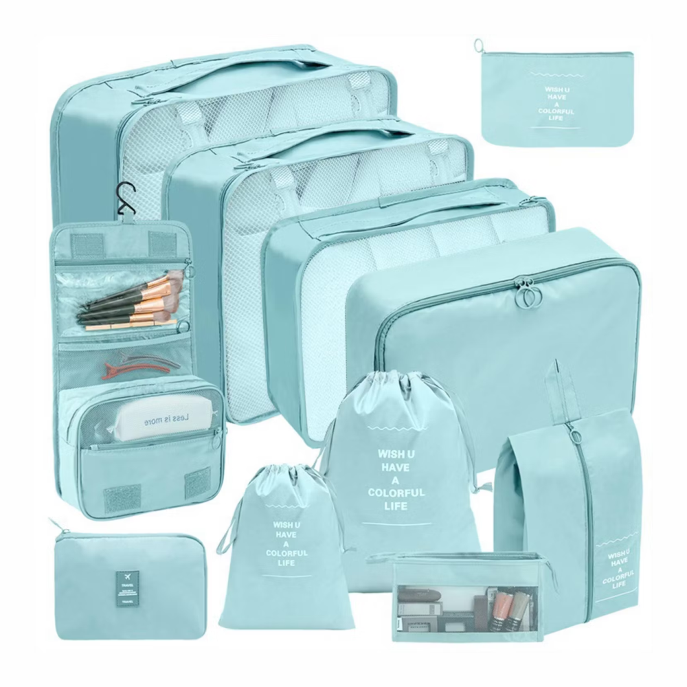 🧳✨Organizador De Ropa Para Viaje O Maleta Kit De 10 Unidades🌟🎒