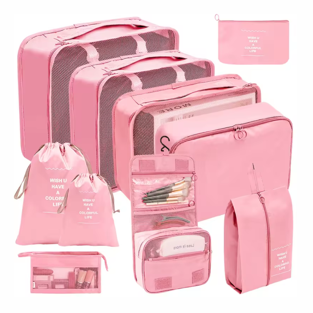 🧳✨Organizador De Ropa Para Viaje O Maleta Kit De 10 Unidades🌟🎒