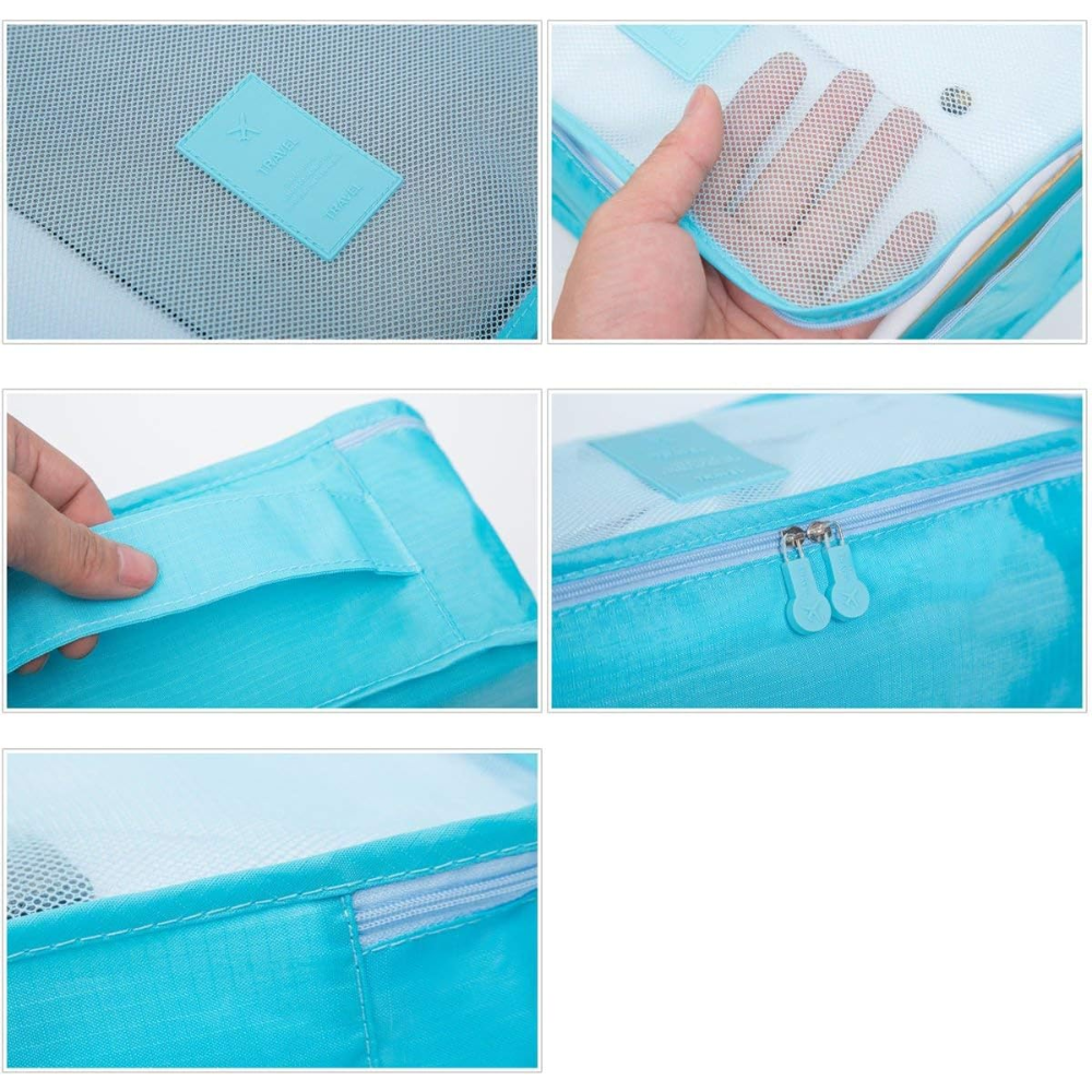 🧳✨Organizador De Ropa Para Maleta De Viaje X6 Piezas 🌟🚀