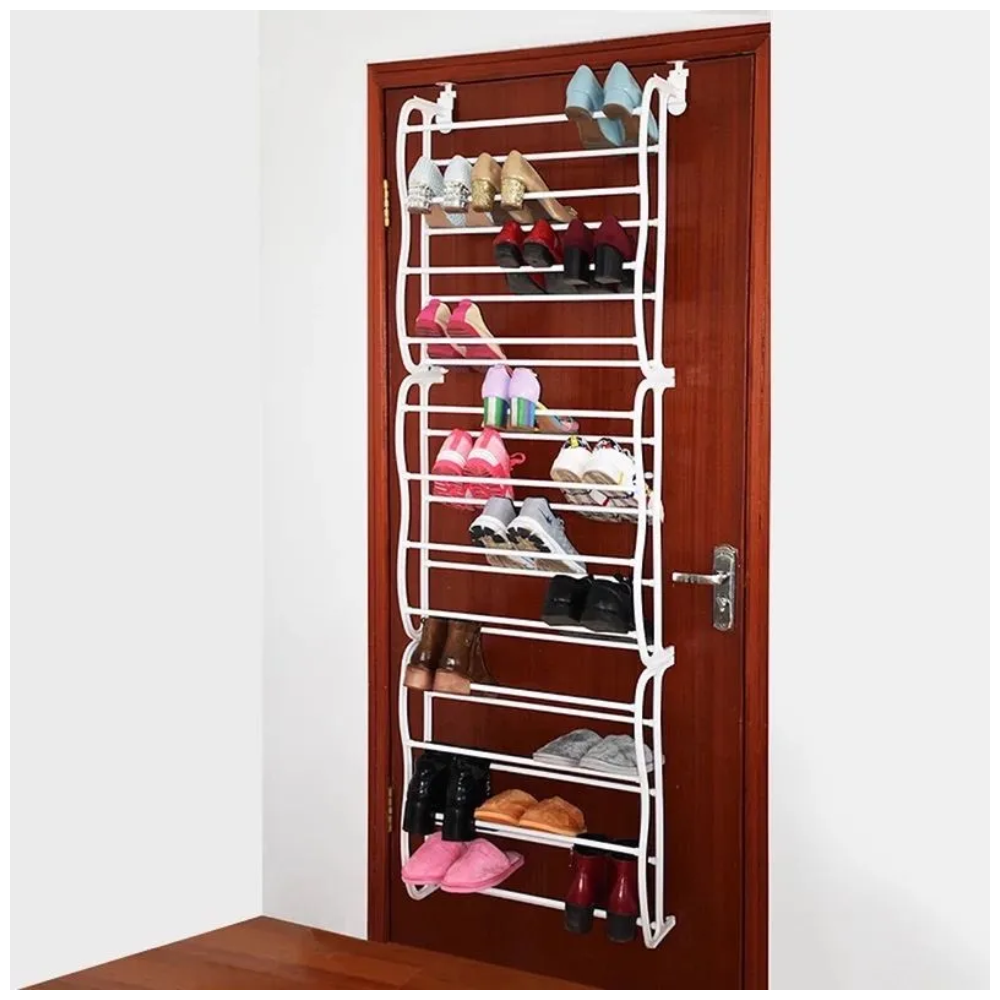 Organizador De Zapatos Zapatero Colgante Para Puerta 36 pares