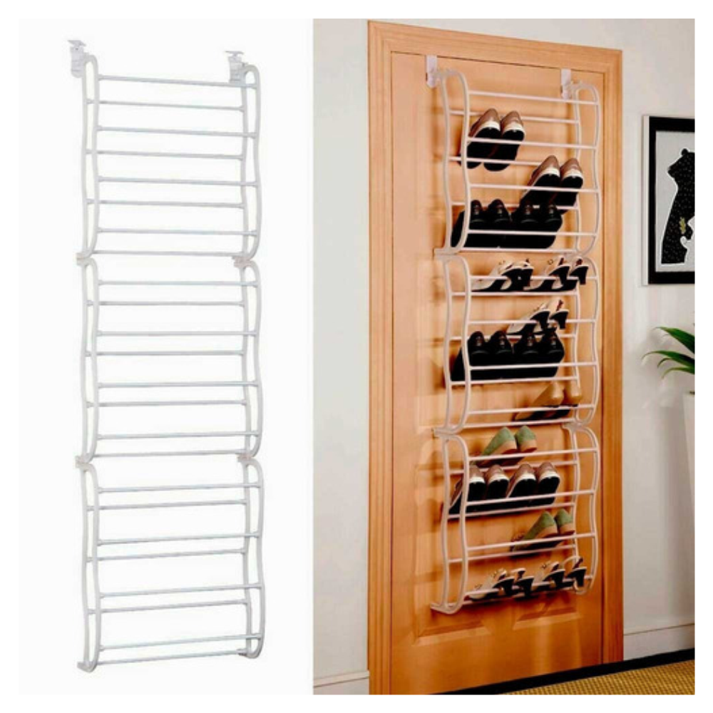👟🚪Organizador De Zapatos Zapatero Colgante Para Puerta 36 pares💡✨