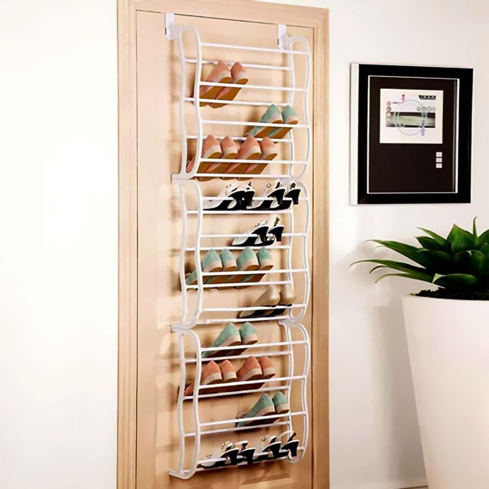 👟🚪Organizador De Zapatos Zapatero Colgante Para Puerta 36 pares💡✨
