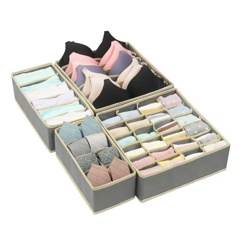 🧦✨Organizador Para Ropa Interior Divisor Para Cajones Sn04👙🧤