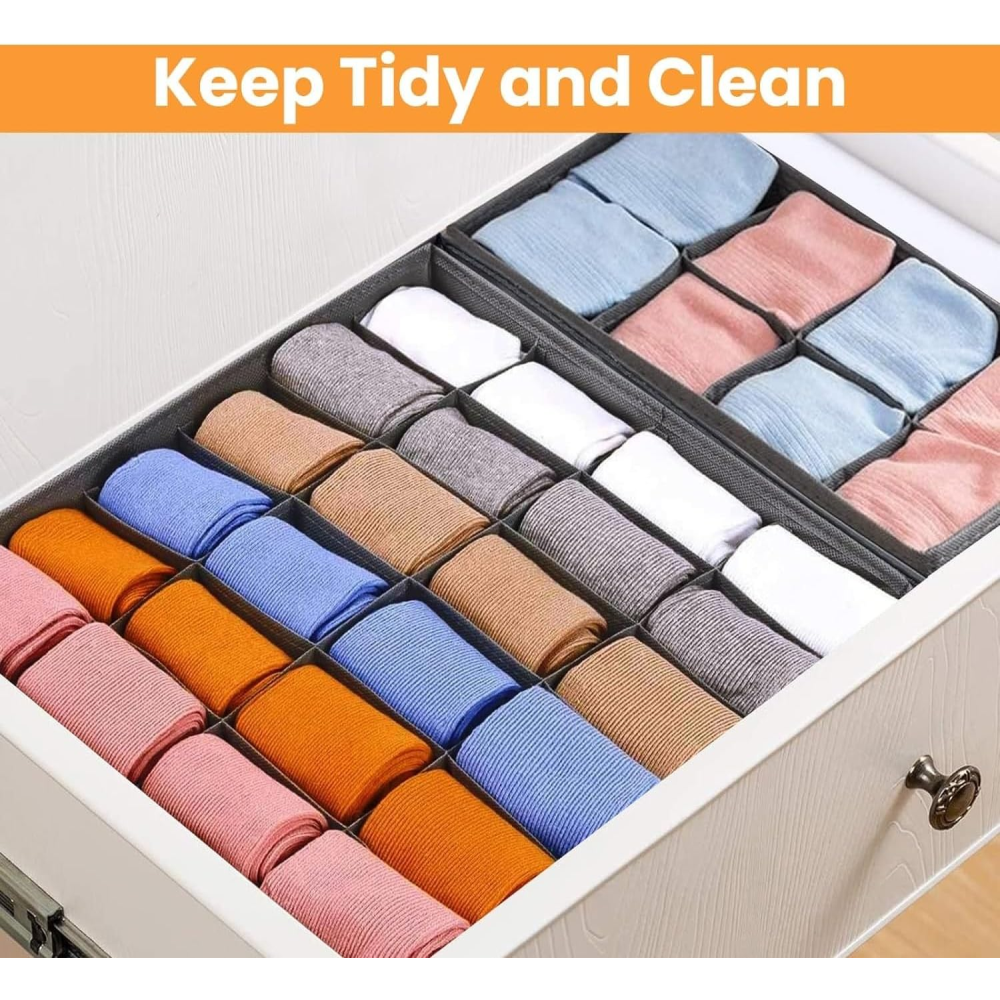 🧦✨Organizador Para Ropa Interior Divisor Para Cajones Sn04👙🧤