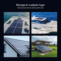 Panel Solar Monocristalino Kit Solar Casas Fincas 50w 18v