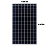 Thumbnail for Panel Solar Monocristalino Kit Solar Casas Fincas 50w 18v