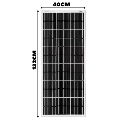 Panel Solar Monocristalino Kit Solar Casas Fincas 100w 18v