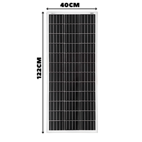 Thumbnail for Panel Solar Monocristalino Kit Solar Casas Fincas 100w 18v