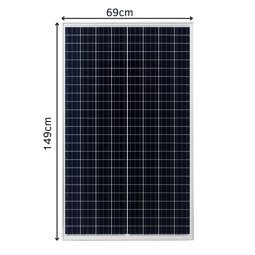 Panel Solar Monocristalino 150w 36v Casas Fincas Kit Solar