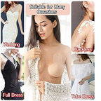 Parches Levanta Busto Siliconado Reutilizable Adhesivo