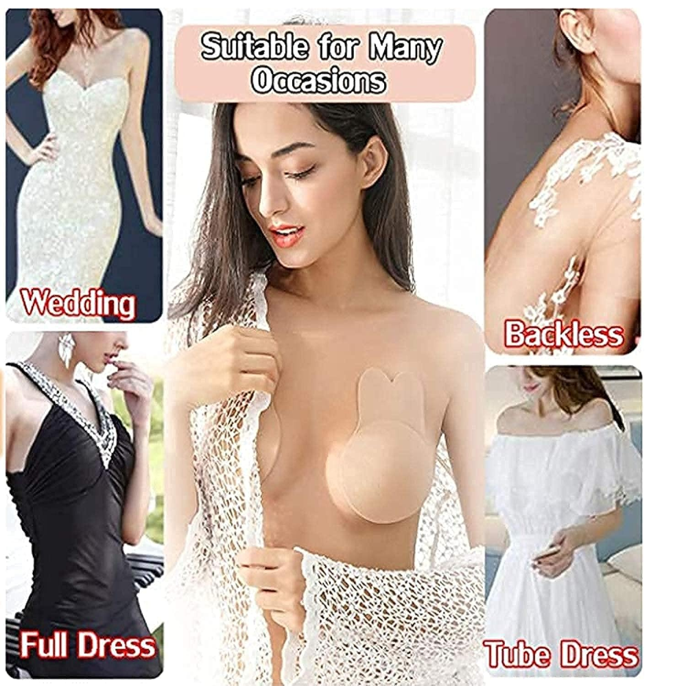 Parches Levanta Busto Siliconado Reutilizable Adhesivo