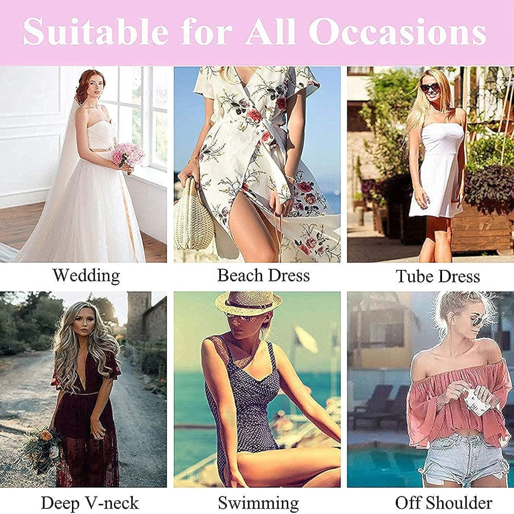 Parches Levanta Busto Siliconado Reutilizable Adhesivo