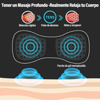 Masajeador Electrico Relajante Muscular Mariposa Electrodos