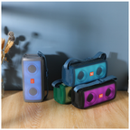 Parlante Bluetooth Altavoz Portatil Tg-345 Tws Luces Led 10w