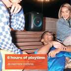 Parlante Bluetooth Portatl Hopstar Party 100 Microfono 50w