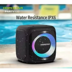 Parlante Bluetooth Portatl Hopstar Party 100 Microfono 50w
