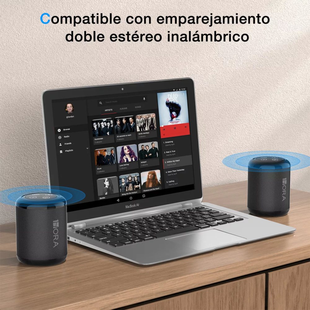 Mini Parlante Portatil Recargable 1 Hora De Bateria Radiofm