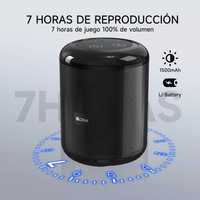 Mini Parlante Portatil Recargable 7 Horas De Bateria Radiofm