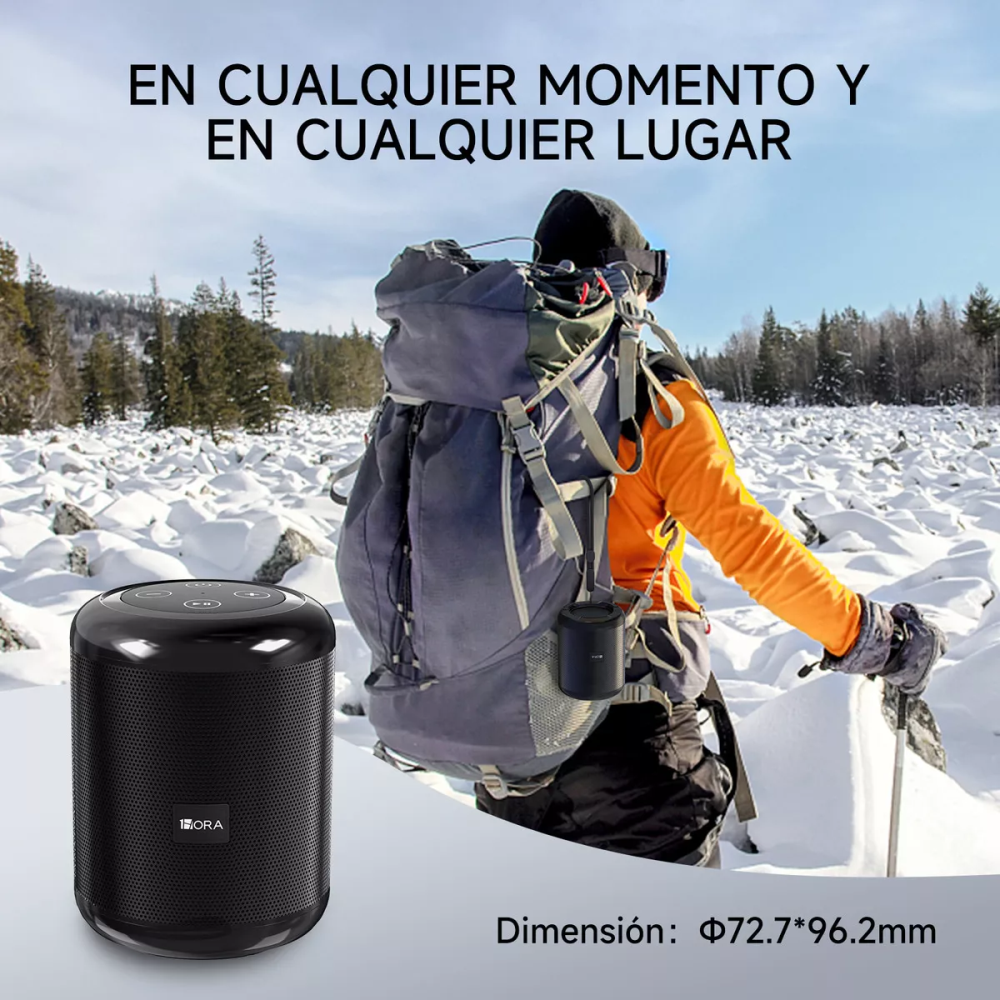 Mini Parlante Portatil Recargable 7 Horas De Bateria Radiofm