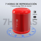 Mini Parlante Portatil Recargable 1 Hora De Bateria Radiofm