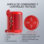 Mini Parlante Portatil Recargable 1 Hora De Bateria Radiofm