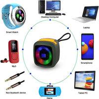 Thumbnail for Mini Parlante Portátil Bluetooth Luz Led Porta Celular X911