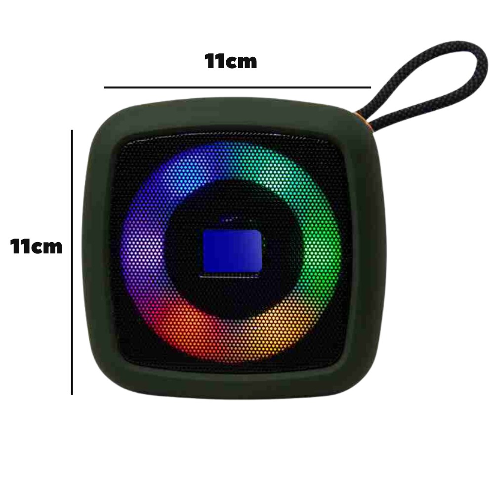 Mini Parlante Portátil Bluetooth Luz Led Porta Celular X911