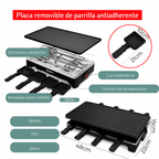 Sarten Electrica Parrilla Asador Plancha Grill Antiadherente Negro 110v