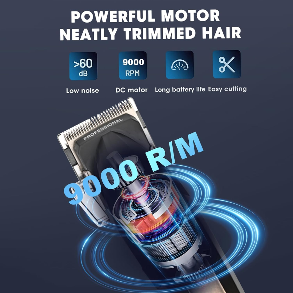 Patillera Recargable Recortadora Para La Barba Wmark Ng325