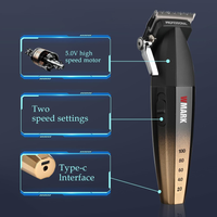 Thumbnail for Patillera Recargable Recortadora Para La Barba Wmark Ng325