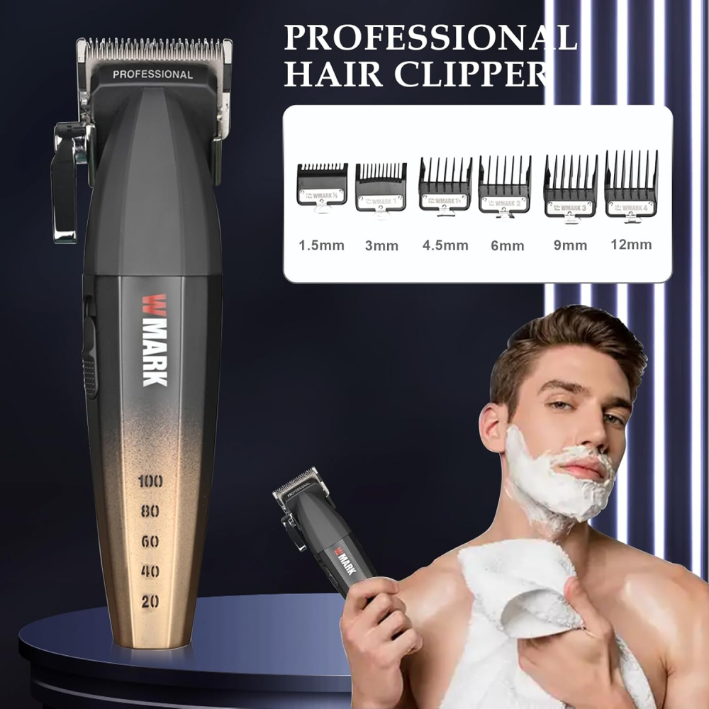 Patillera Recargable Recortadora Para La Barba Wmark Ng325