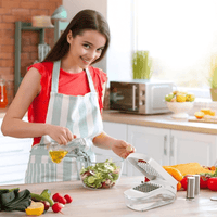 Thumbnail for Picador Frutas Verduras Manual Cuchilla En Acero Inoxidable