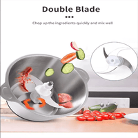 Thumbnail for Picatodo Electrico Sokany 400w 2 Litros Doble Cuchilla Acero