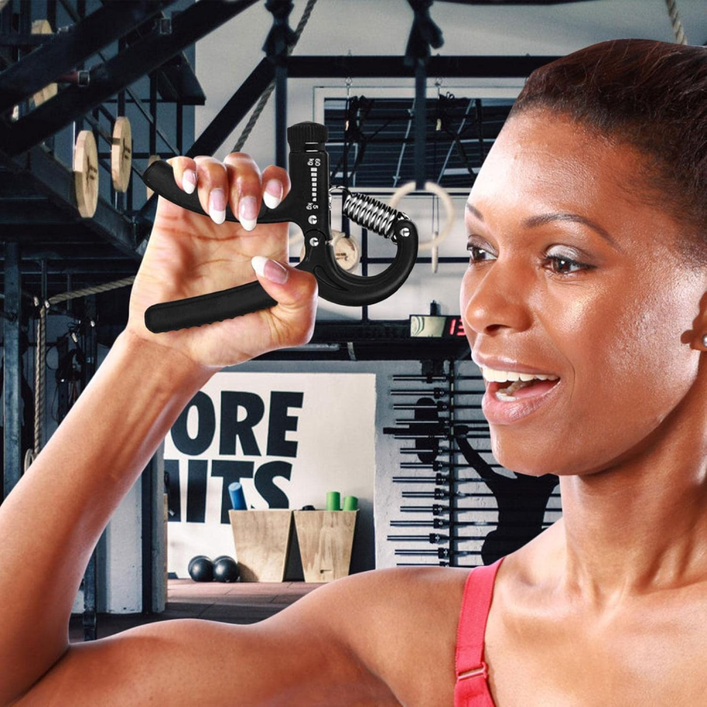 Pinza Ejercitador De Mano Muñeca Antebrazo Graduable X2 Unid