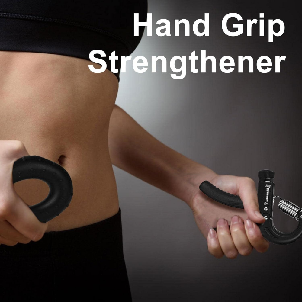 Pinza Ejercitador De Mano Muñeca Antebrazo Graduable X2 Unid