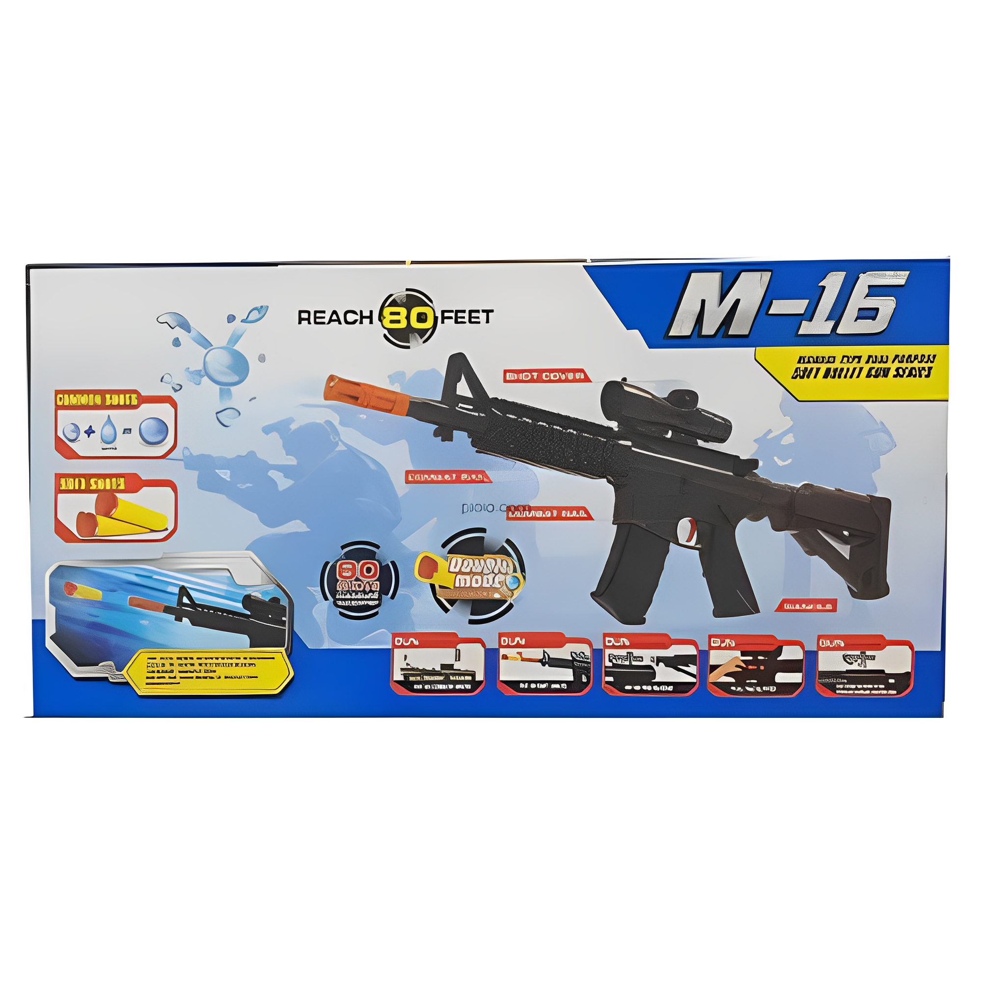 Pistola De Balas De Hidrogel Fusil Tiro A Tiro Con Dardos