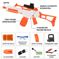 Thumbnail for Pistola Fusil De Orbeez Tiro A Tiro Ráfaga Culata Plegable