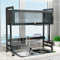 Thumbnail for Platero Escurridor De Platos Con Gabinete Para Loza