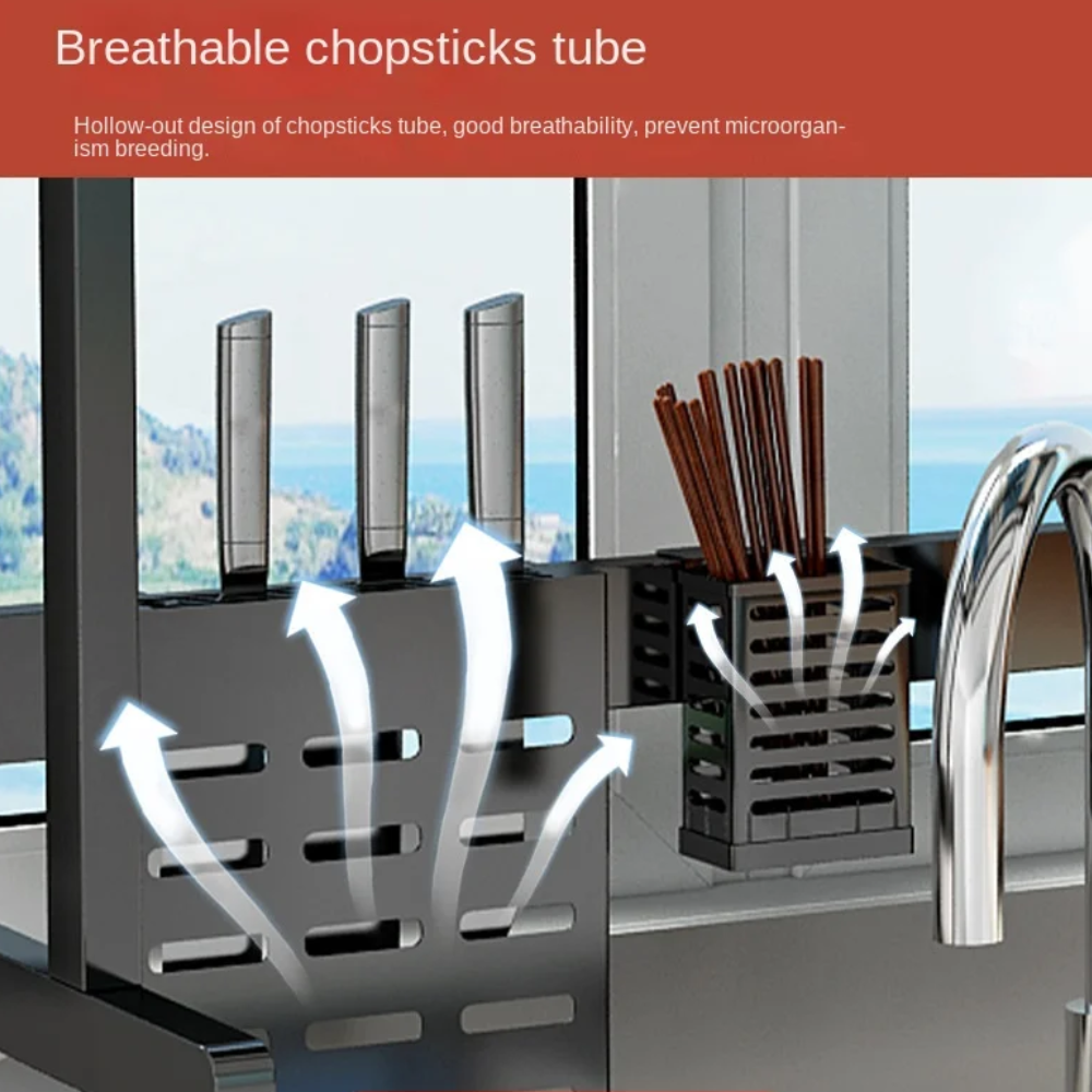 Platero Escurridor De Platos Con Gabinete Para Loza